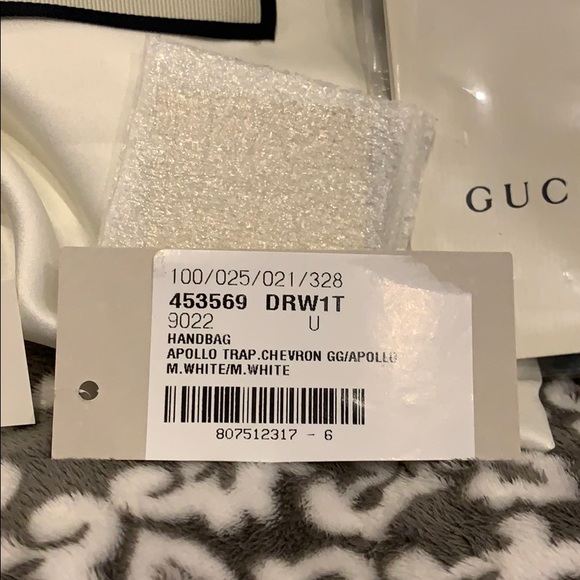 Gucci Apollo Trap. Chevron GG shoulder bag - Picture 4 of 8